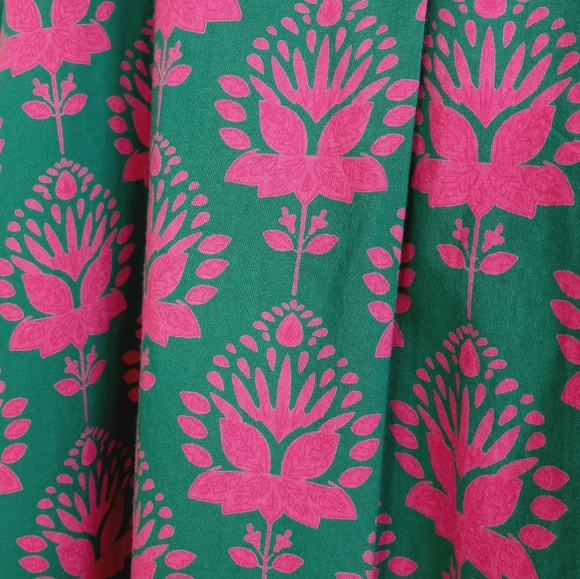 Sohana Block Print Pullover Dress XL - Picture 4 of 11